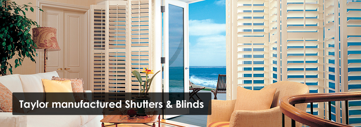 Taylor Manufactured Shutters in Cape Town